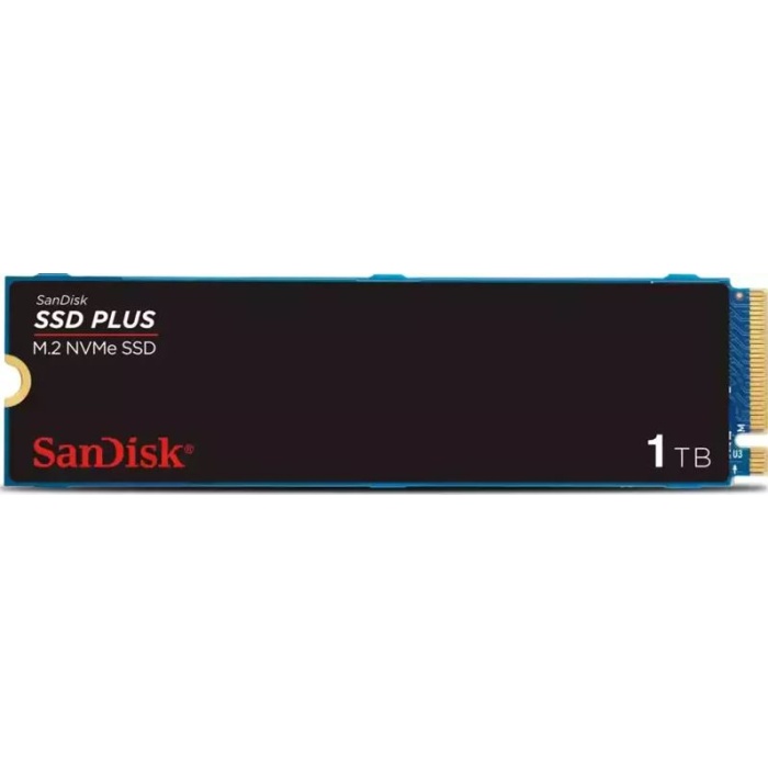 1TB SANDISK PLUS SDSSDA3N-1T00-G26 3500/2500MB/s M.2 NVMe GEN3 SSD