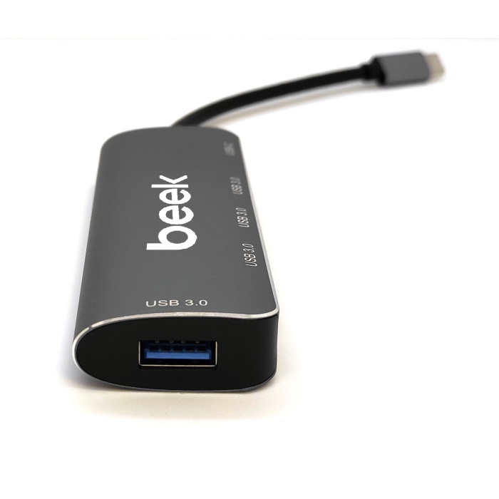 Beek 4 Port USB Tip C Hub + PD BA-USB-HB3C-4A1C