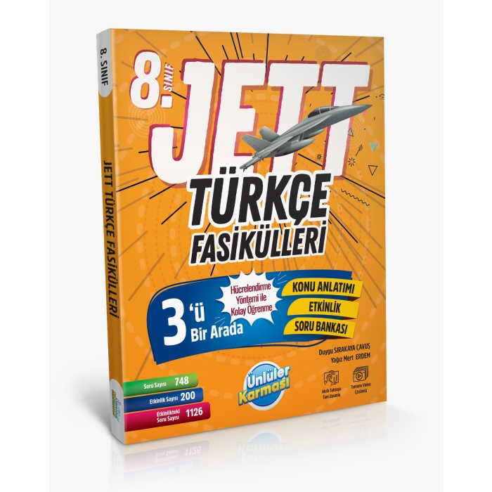 8. Sınıf Jett Türkçe Fasikülleri