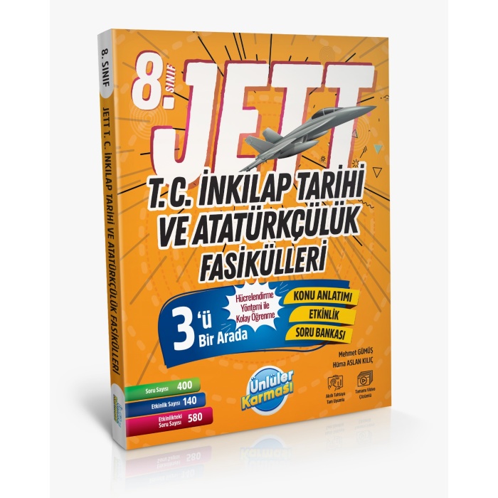 8. Sınıf Jett T.C Inkılap Tarihi ve Atatürkçülük Fasikülleri