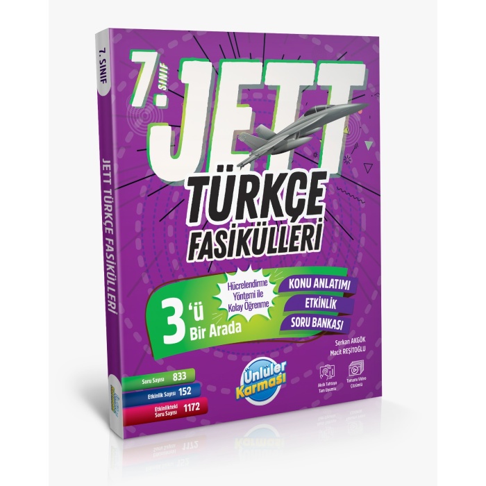 7. Sınıf Jett Türkçe Fasikülleri