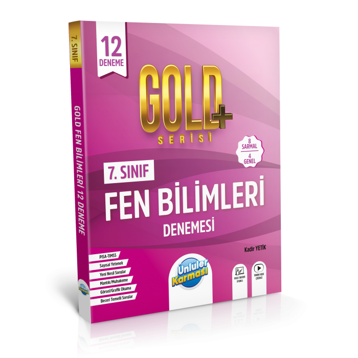 7.Sınıf Fen Bilimleri Gold + Seri 12 Deneme