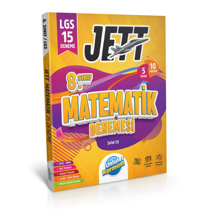 8.Sınıf Jett Matemetik 15 Deneme