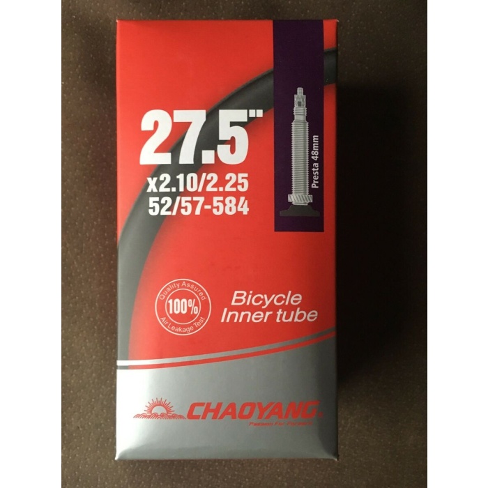 Chaoyang İc Lastik 27.5x2.10/2.25 Ve 52/57-584 İnce sibop 48mm