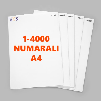 1den 4000e Numaralı A4 Kağıt - Copier bond 80 gr