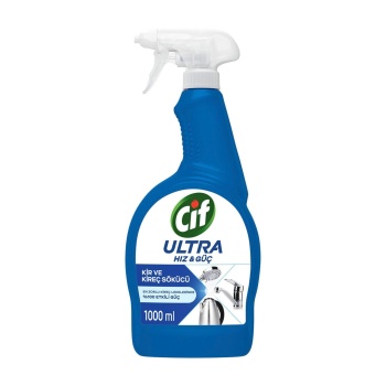 CİF ULTRA HIZ&GÜÇ YAĞ ÇÖZÜCÜ+KİR VE KİREÇ SÖKÜCÜ 1000ML+1000ML