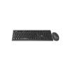 EVEREST KM-2510 SİYAH KABLOSUZ Q KLAVYE/MOUSE SET