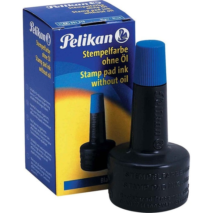 PELİKAN ISTAMPA MÜREKKEBİ 30 CC MAVİ 351213