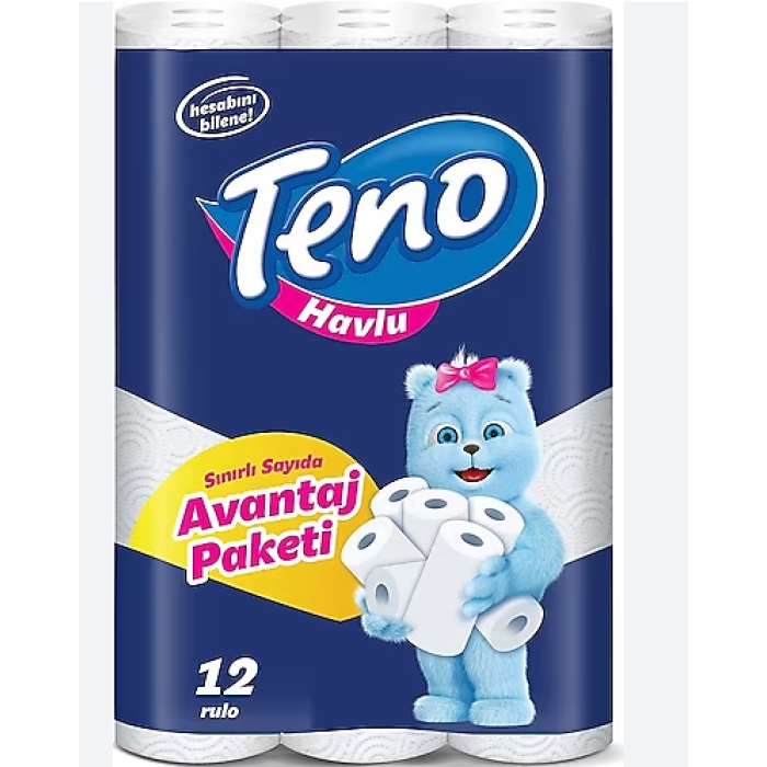 TENO HAVLU KAĞIT 12 Lİ PAKET