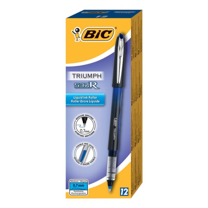 BIC ROLLER KALEM 537R 07 MAVİ 885787