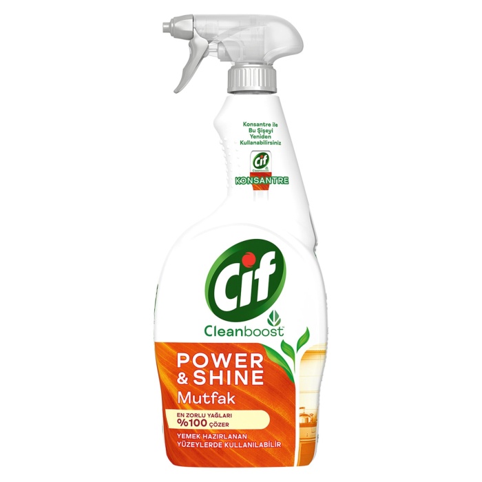 CİF POWER&SHINE MUTFAK 750ML SPREY