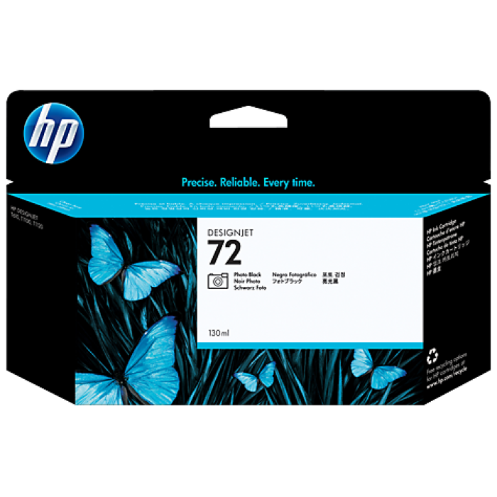 HP C9370A 72 130 ML FOTOĞRAF SİYAHI DESİGNJET MÜREKKEP KARTUŞU