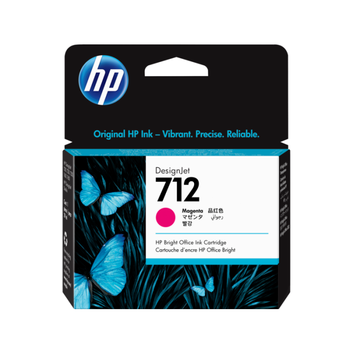 HP 3ED68A 712 29 ML MACENTA DESİGNJET MÜREKKEP KARTUŞU