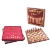 Star Chess Set Ahşap Satranç Takımı Şah Boyu 90mm Büyük Boy