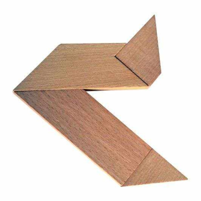 Redka 2li Tangram Seti 7 Parça Renkli Kare Tangram + T Tangram