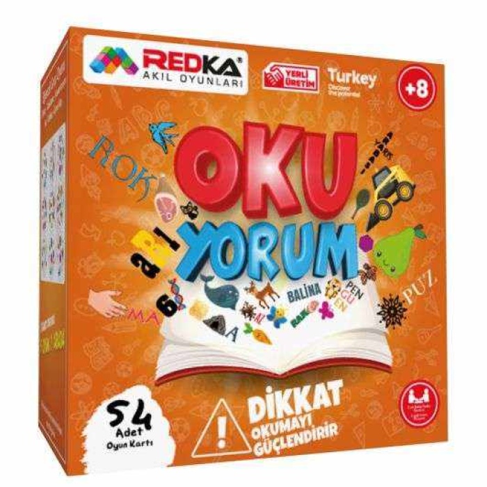 Redka Oku-Yorum Oyunu Dikkat Okumayı Güçlendirir Redka Okuyorum