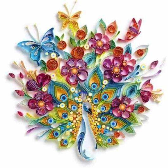 Kumtoys Quilling 10mm Kağıt Kıvırma Sanatı 10mm Kağıt Telkari 15 Farklı Renk Kağıt Bükücü