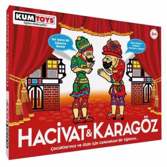 Kumtoys Hacivat ve Karagöz Sahne Oyunu