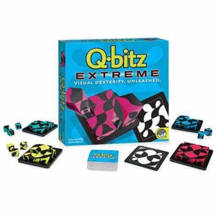 Pal Q-Bitz Extreme Oyunu Q Bitz Görsel Beceri Küpleri Mindware Akıl ve Zeka Okul Turnuva Oyunu