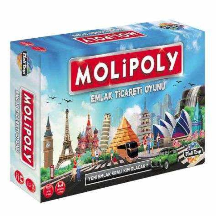 Moli Toys Molicity Emlak Ticareti Oyunu Molipoly Oyunu Dünya Ticareti Oyunu Moli City