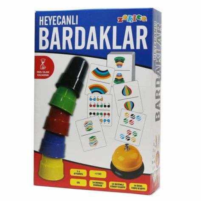 Zekice Heyecanlı Bardaklar Oyunu İki Oyun Bir Arada Heyecanlı Bardaklar ve Buldum Oyunu Hızlı Ol