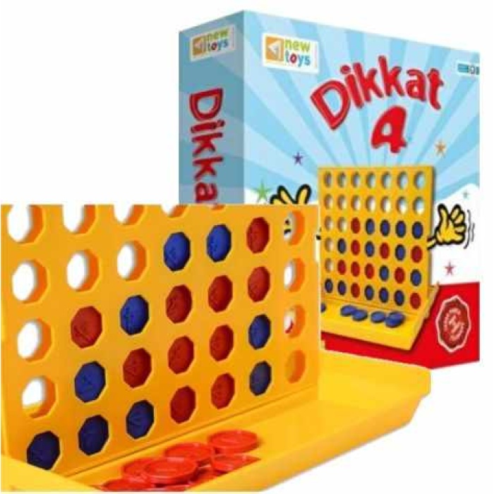 New Toys Dikkat 4 Oyunu Hedef 4 Zeka ve Akıl Oyunu Ourin Line Game