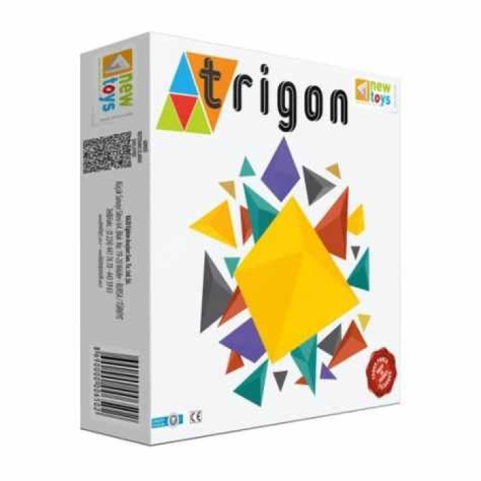 New Toys Trigon Oyunu Modern Üçgen Tangram Trigon Geometrik Zeka Oyunu