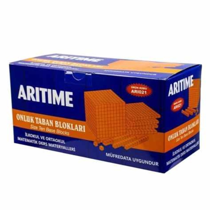 Arıtime Onluk Taban Blokları ARITIME Onluk Taban Bloğu İş Eğitimi Matematik Ders Metaryel