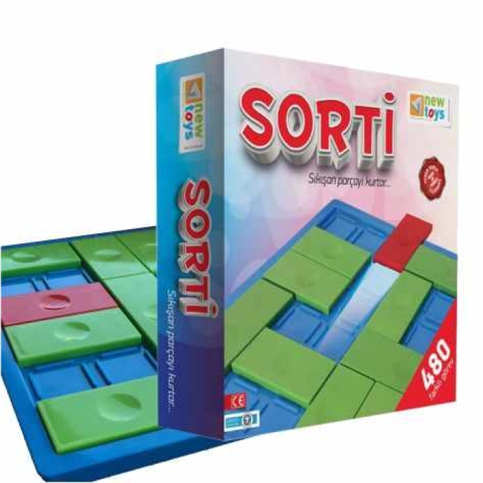 New Toys Sorti Oyunu Strateji Zeka ve Akıl Oyunu 480 Farklı Görev