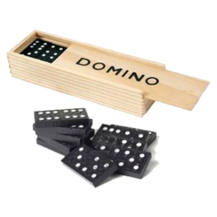 Star Ahşap Domino Kutulu Orta Boy