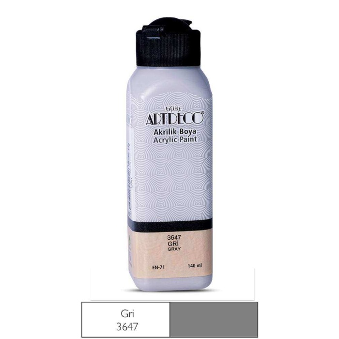 ARTDECO AKRİLİK 140ML GRİ