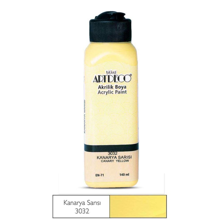 ARTDECO AKRİLİK 140ML KANARYA SARI