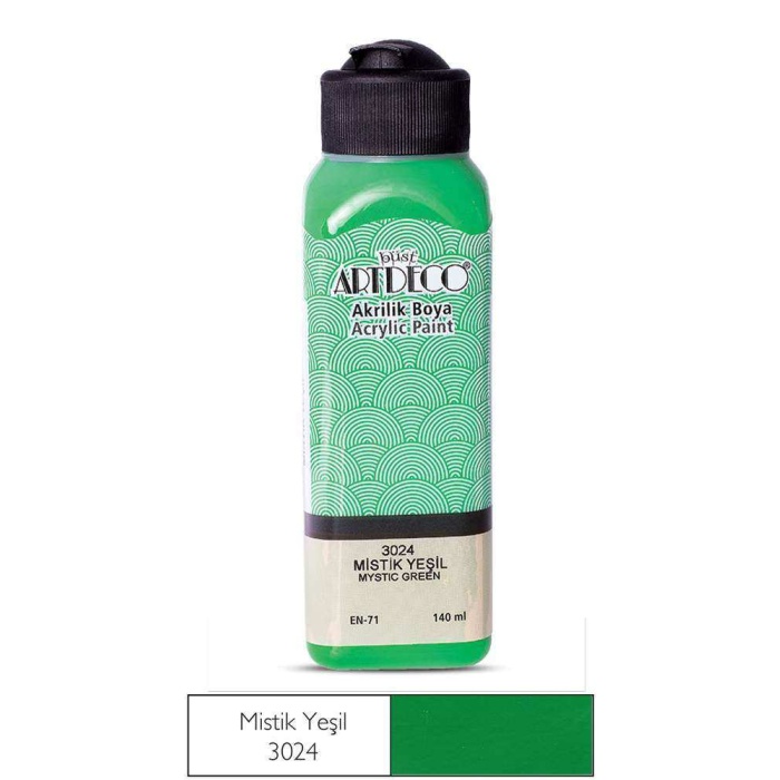 ARTDECO AKRİLİK 140ML MİSTİK YEŞİL