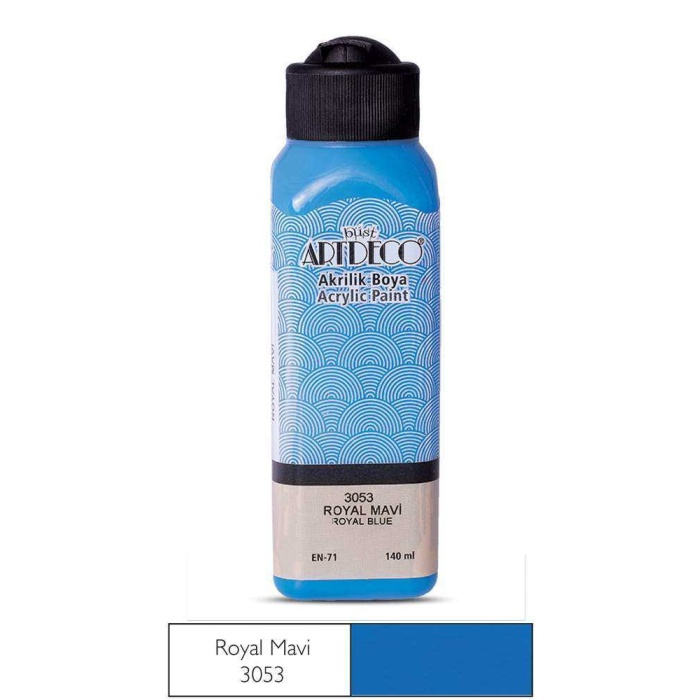 ARTDECO AKRİLİK 140ML ROYAL MAVİ