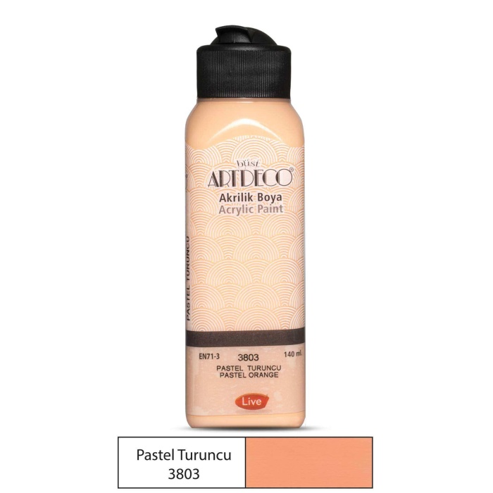 ARTDECO AKRİLİK PASTEL 140 ML P.TURUNCU