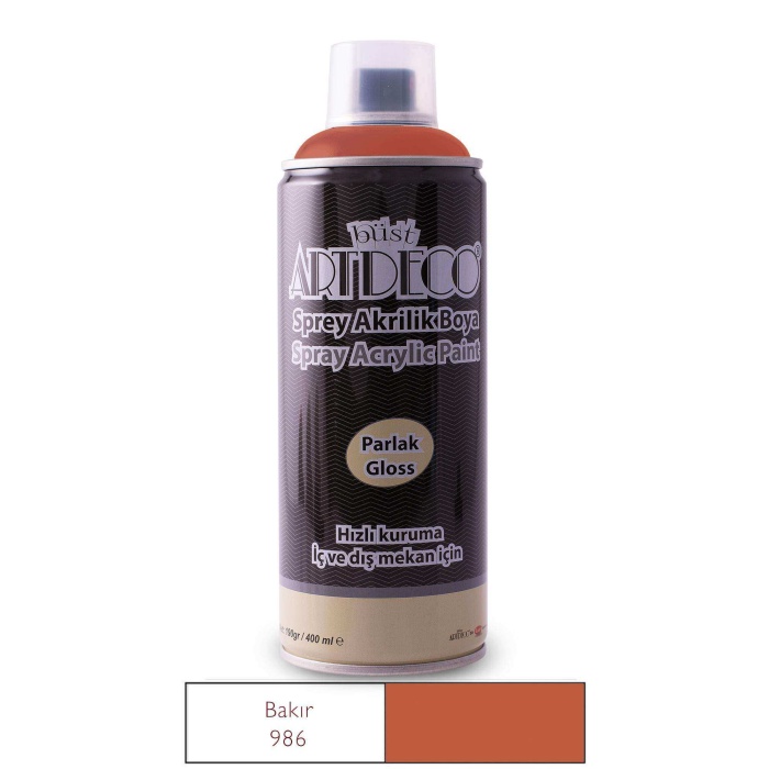 ARTDECO AKRİLİK SPREY 400ML BAKIR