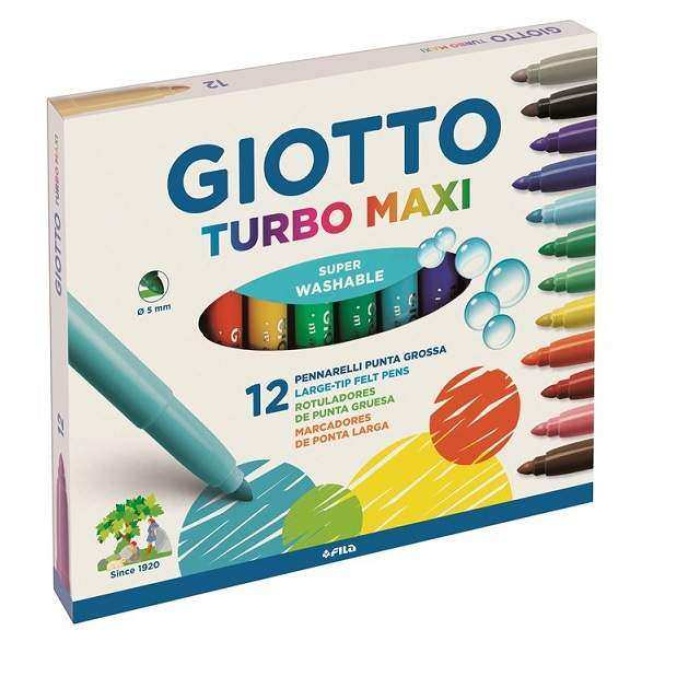 GIOTTO KEÇELİ KALEM TURBO MAXİ 12Lİ