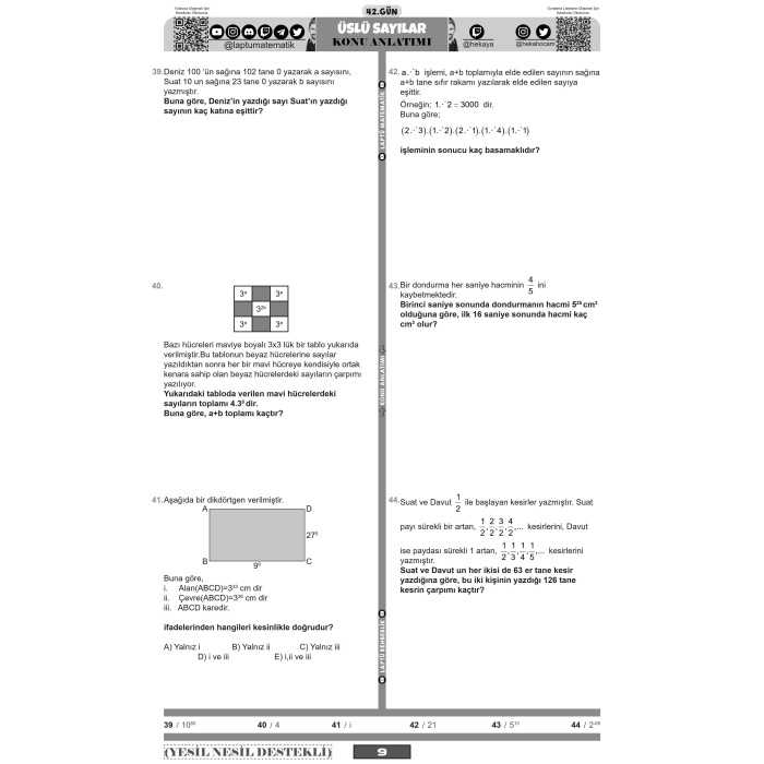 Siyah Beyaz Laptü 80 Günde TYT Matematik Tüm Kitap Spiralli