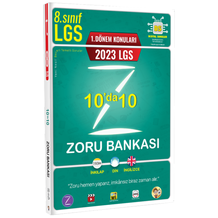 2023 LGS 1. Dönem 10da 10 Zoru Bankası