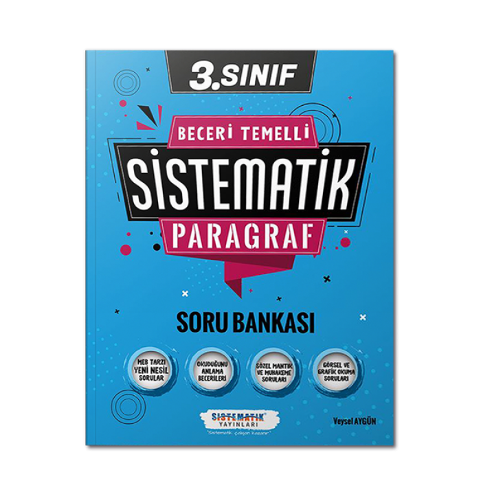 3. Sınıf Beceri Temelli SİSTEMATİK Paragraf Soru Bankası