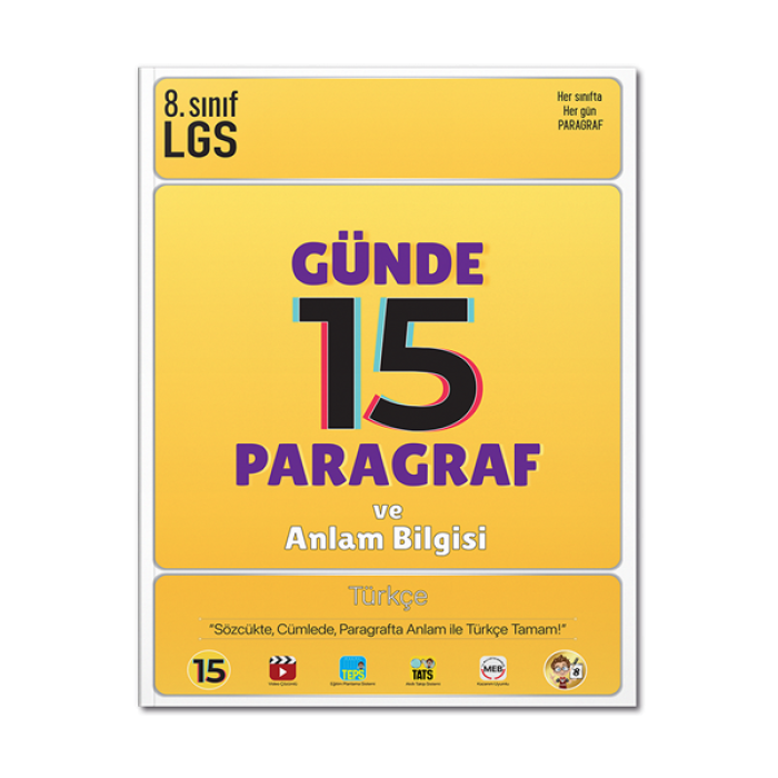 LGS Günde 15 Paragraf ve Anlam Bilgisi