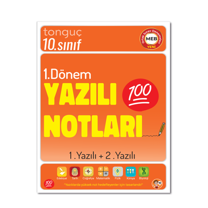 10. Sınıf Yazılı Notları 1. Dönem 1 ve 2. Yazılı