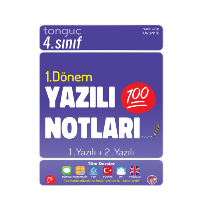 4. Sınıf Yazılı Notları 1. Dönem 1 ve 2. Yazılı