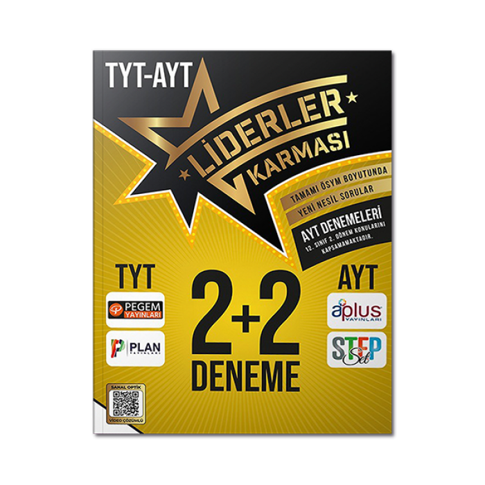 TYT-AYT  2+2 Deneme Seti AYT Denemeler 1.Dönem Liderler Karması