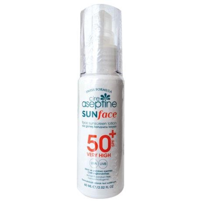 Cire Aseptine Günes Yüz  Losyaon Spf50 60ML