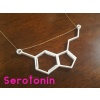 Serotonin Kolye Ucu Mutluluk Hormonu Beyaz 2539354