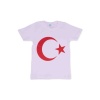 Bayrak Baskılı Çocuk T-Shirt Kod/renk: Beyaz