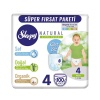 Sleepy Natural Külot Bez Mega Paket 4 Beden 7-14 Kg 100 Adet