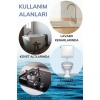 ® Gri Su Sızdırmaz  Banyo Mutfak Lavabo Küvet Izolasyon Şerit Bant