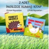 2 Kitap  Ingilizce Orman Hayvanları Ve Çiftlik Hayvanları Kumaş Sessiz Kitap